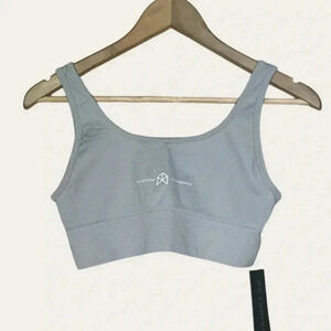 Rawgear Sports Bra Pullover Active Gym in Gray Size Small